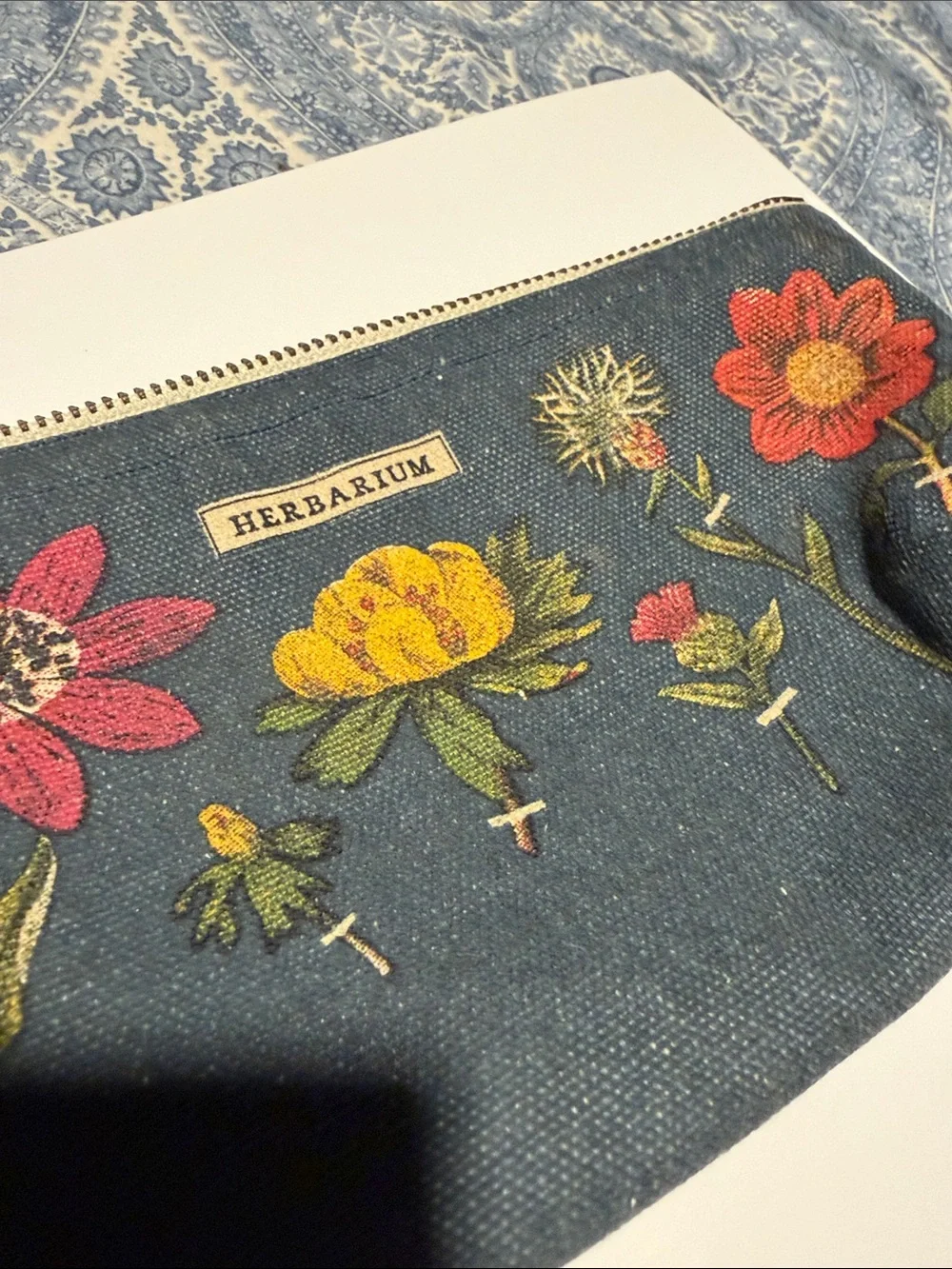 Pencil case Herbarium Floral Zip Pouch